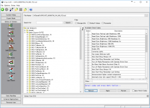 E-SYS FDL-Editor画面